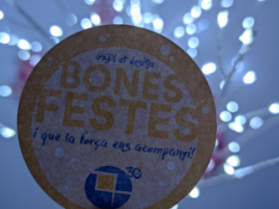 Gedi us desitja unes bones festes i un feliç 2022!