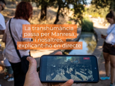 El Ganxo, en directe per la transhumància