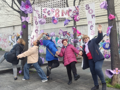 El grup de dones creatives de Les Torres impulsa accions d'artivisme