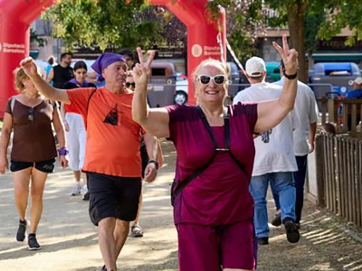 Granollers camina per l'Alzheimer
