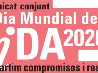 Gedi s'adhereix al comunicat conjunt del Dia Mundial de la Sida