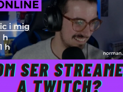 GediMedia realitzarà cursos sobre com fer directes a Twitch