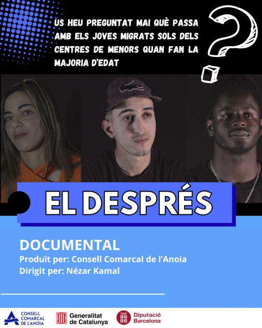 Els joves de Can Aguilera donen veu a les seves històries al documental “El després”