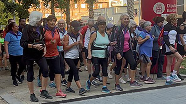 Caminada amb motiu del Dia Mundial de l’Alzheimer