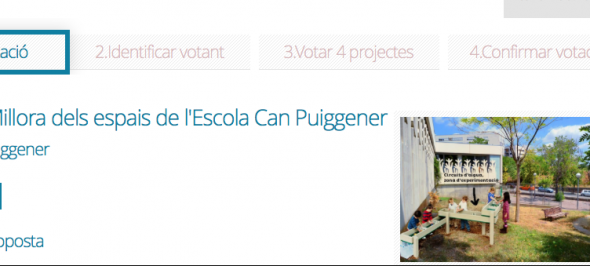 Aula al pati a Can Puiggener Aula al pati a Can Puiggener