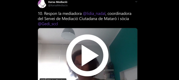 La mediació en època de Coronavirus La mediació en època de Coronavirus