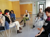 Els monitors de socialització del programa REMS es formen a l'Espai Social Raval Els monitors de socialització del programa REMS es formen a l'Espai Social Raval